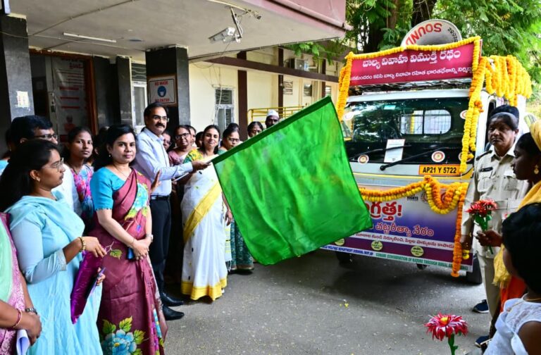 Community members at an outreach and awareness event